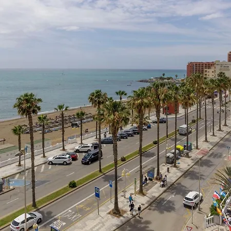 First Line Apartment Sea Views With Pool And Free Parking Benalmadena Exterior photo