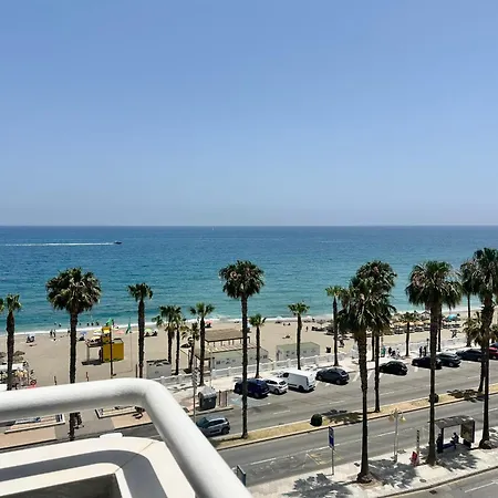 First Line Apartment Sea Views With Pool And Free Parking Benalmadena Exterior photo